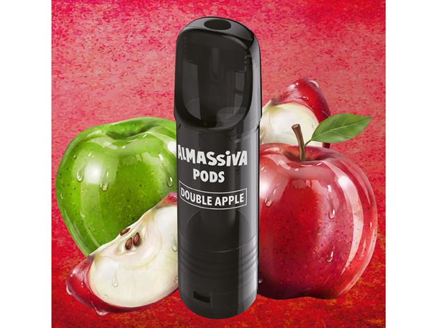 Al Massiva Pod - Double Apple - 17mg - 2er Set