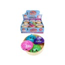 Sugar Squishy Dumplingt, 4-tlg. 8,5 cm, 12er Display