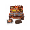 Wax Cracking Squishy Chocolate, 8 cm, 12er Display