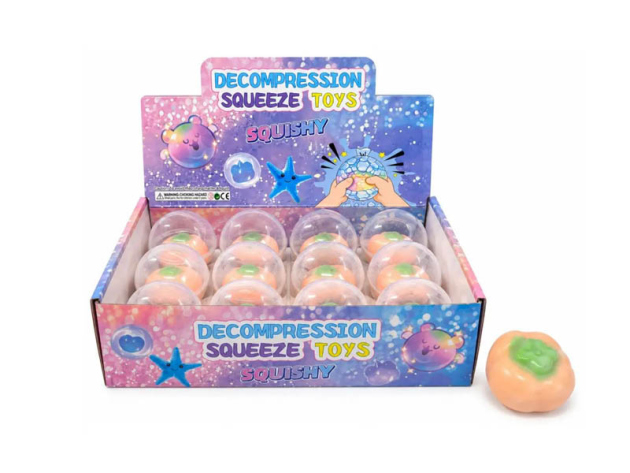 Crunchy Squishy Kürbis, 12er Display