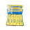 Squishy Butter XXL "Yellow"; 23,5x6x6cm; 10er Display
