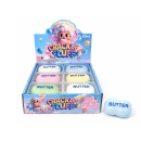 Wax Cracking Squishy "Butter", 12er Display