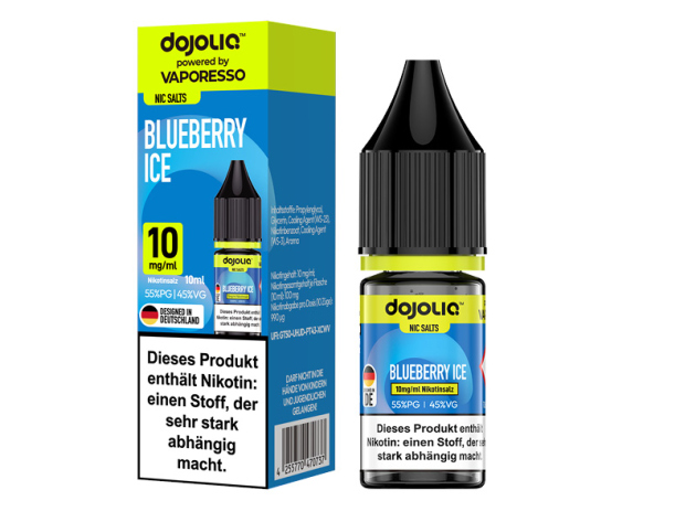 Dojoliq - Blueberry Ice - Liquid - 10 mg/ml - 10 ml