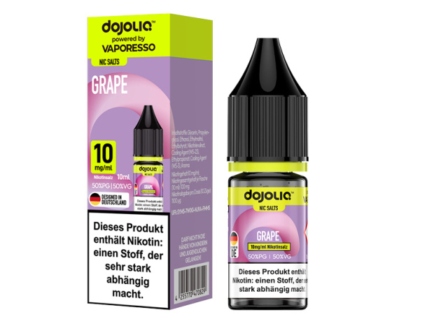 Dojoliq - Grape - Liquid - 10 mg/ml - 10 ml