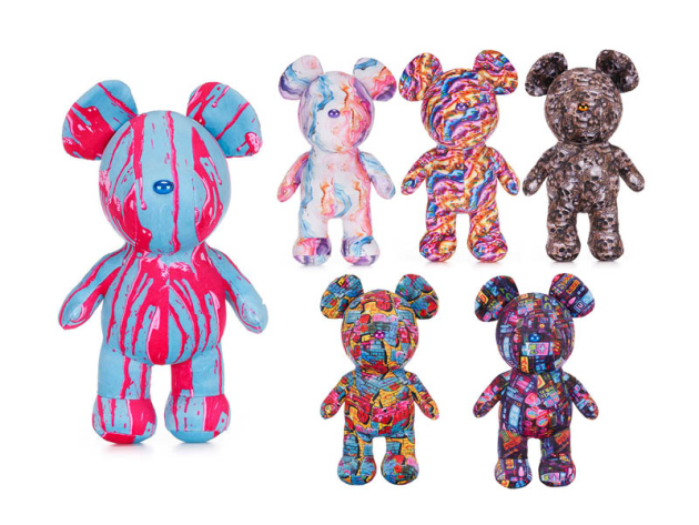 Street Bears, 6-fach sortiert, 29/33cm, einzeln