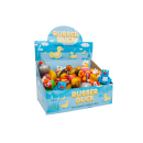 Bunte Plastik Bade-Enten, mehr-fach sortiert, 5cm, 48er Display