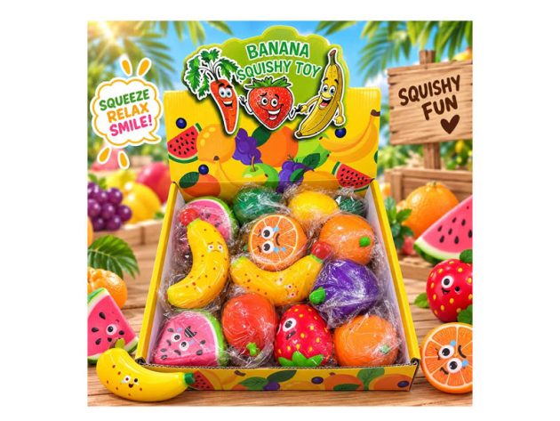 Squeeze "Fruits", 12er Display