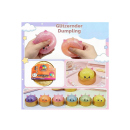 Dumpling Quetschspielzeug Perlen "Einhorn" 8,5 cm; 24er Display