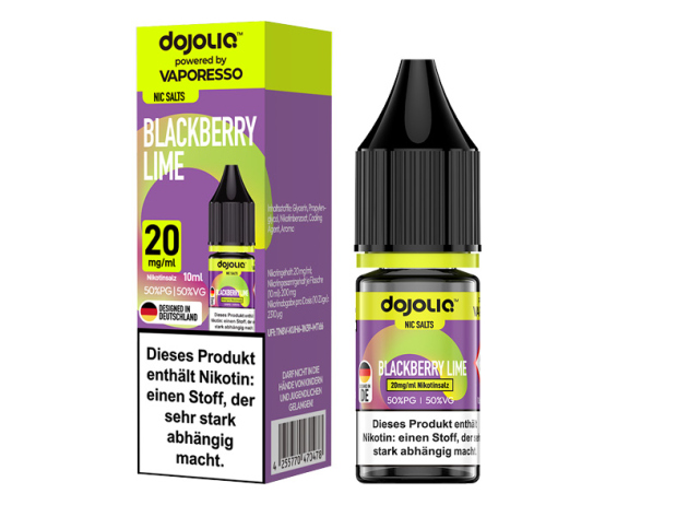Dojoliq - Blackberry Lime - Liquid - 20 mg/ml - 10 ml