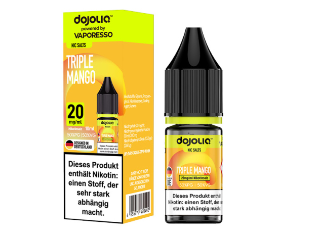 Dojoliq - Triple Mango - Liquid - 20 mg/ml - 10 ml