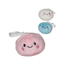 Plüsch Dumpling an Schlüsselkette, 8 cm, 3-fach...