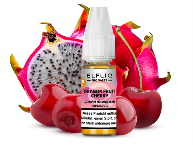 ELFBAR Elfliq - Dragon Fruit Cherry  - Liquid - 10 mg/ml - 10 ml