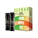 ELFBAR ELFA Prefilled Pod - Sour Apple - 0mg - 2er Set