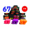 Squishy "Six seven" Stressabbau-Spielzeug; 3-fach sort.; 12er Display