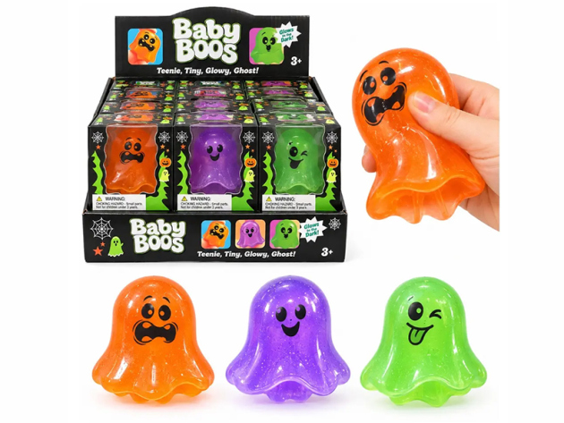 Squishy "Gespenst" Stressabbau-Spielzeug; 18er Display