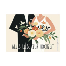 GRUSSTHEKE Gru&szlig;karten "Hochzeit", 4er Pack