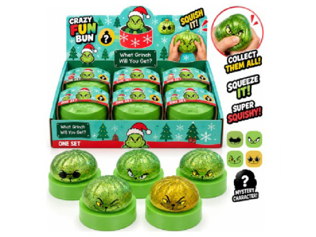 Squishy "Grinch Dumpling"; 8,5cm; 12er Display