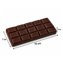 Squishy "Schokoladentafel"; 15x7 cm; 12er Display