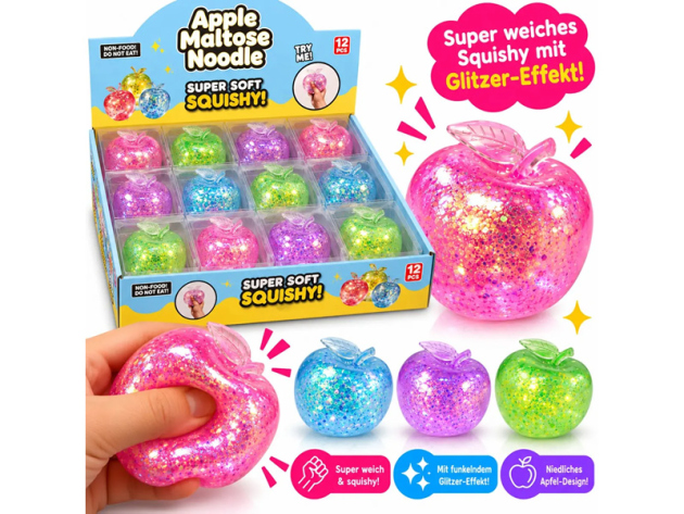Squishy "Apple Maltose"; 12er Display