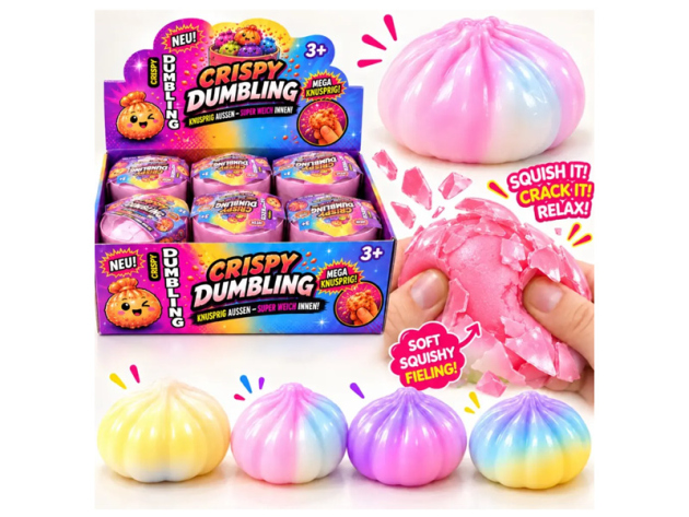 Wax Cracking Dumpling "Wax"; 10×10×7 cm, 12er Display