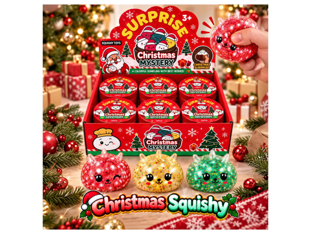 Dumpling "Weihnachten – Christmas Mystery", 8cm, 12er Display