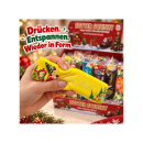 Squishy "Christmas Butter", 14x8x24cm, 12er Display