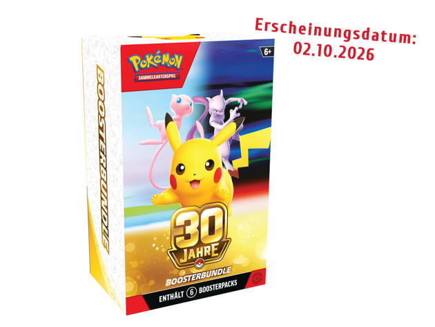 Pokémon Booster Bundle (deutsch) 6 Boosterpacks je 5 Karten