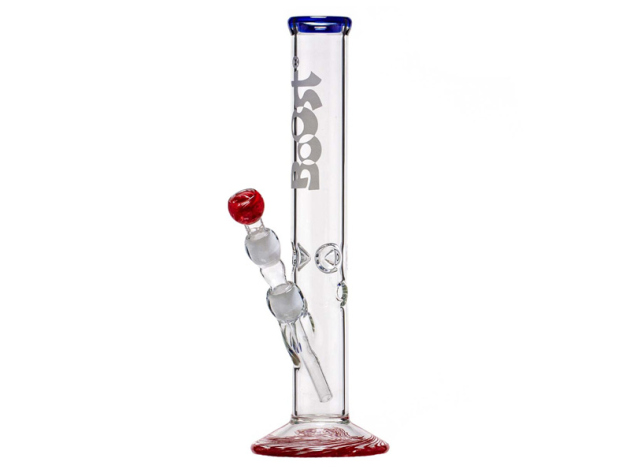 Glasbong "Boost Cane", transp.; Ø 5 cm; H: 38 cm; Schliff 18,8 mm