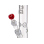 Glasbong "Boost Cane", transp.; Ø 5 cm; H: 38 cm; Schliff 18,8 mm