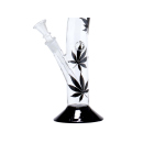 Glasbong "Multi Leaf Hangover", transp.; Ø 4 cm; H: 35 cm; Schliff 14,5 mm