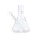 Glasbong "Leaf Beaker", transp.; Ø 4 cm; H: 35 cm; Schliff 14,5 mm