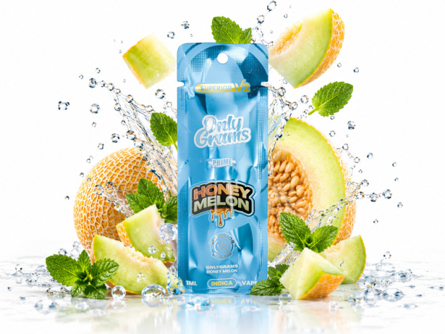 Only Grams Vape - Honey Melon - Prime - Superior V2 - 1ml