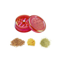 Grinder "RAINBOW", 6.1 x 6.1 x 2.5 cm, 12er Display