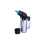 Sturmfeuerzeuge "METAL EFFECT", Doppelte blaue Flamme, 4-fach sortiert, 20er Display