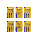 Tekmee Ladekabel, 1m; TYPE-C/TYPE-C, Nylon-geflochten,...