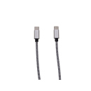 Tekmee Ladekabel, 1m; TYPE-C/TYPE-C, Nylon-geflochten, 6-fach sortiert, einzeln