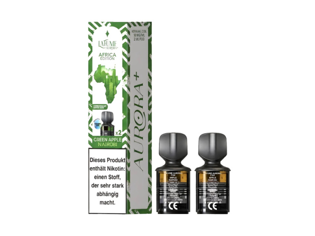 Lafume Aurora Pod - Apple Nairobi (Apfel, Anis) - 18mg - 2er Set