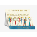 PAPELINO 3D-Aufstellkarten "Geburtstag", 4er Pack