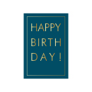 MIDORO Grußkarten "Happy Birthday", 4er Pack