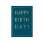 MIDORO Grußkarten "Happy Birthday", 4er Pack