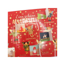 ADVENTSZAUBER Adventskalender Grußkarten "Eine schöne Adventszeit", 4er Pack