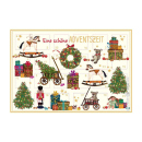 ADVENTSZAUBER Adventskalender Grußkarten "Eine...