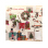 ADVENTSZAUBER Adventskalender Grußkarten "Eine schöne Adventszeit", 4er Pack