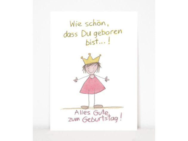 LINIENART Grußkarten "Geburtstag", 10er Pack