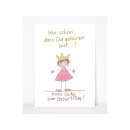 LINIENART Grußkarten "Geburtstag", 10er Pack