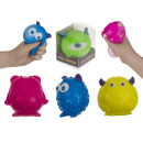 Squishy "Sticky Monster"; 8cm; 4-fach sortiert, 12er Display