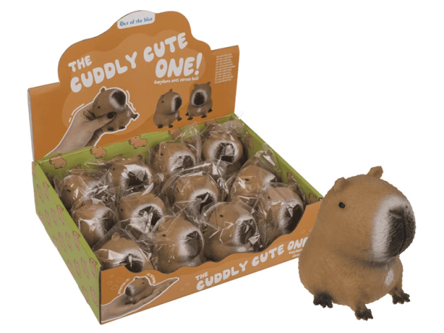 Squeezie "Capybara"; 6,5cm; 12er Display