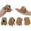 Squeezie "Capybara"; 6,5cm; 12er Display