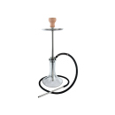 Shisha "clear", transparent, 63 cm, 1 Schlauch