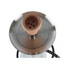 Shisha "clear", transparent, 63 cm, 1 Schlauch